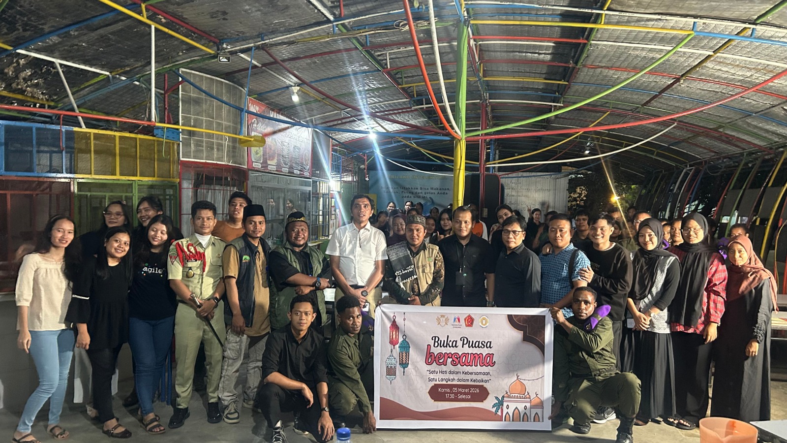 Resimen Mahasiswa, BEM, dan Asrama Putri Universitas Quality Gelar Buka Puasa Bersama untuk Pererat Silaturahmi